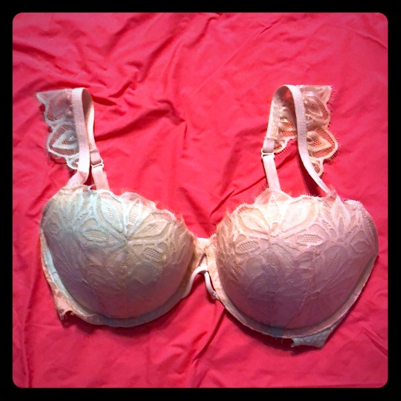 PINK 32DD Floral Lace Date Bra - Picture 1 of 6